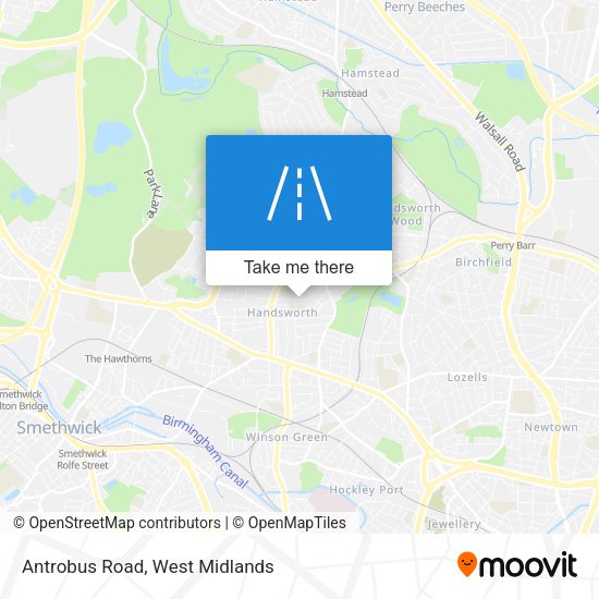 Antrobus Road map