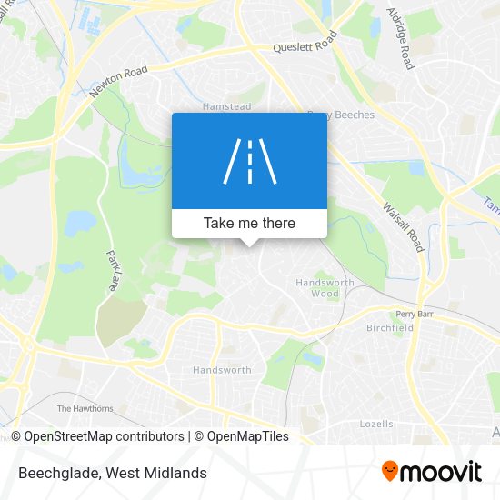 Beechglade map