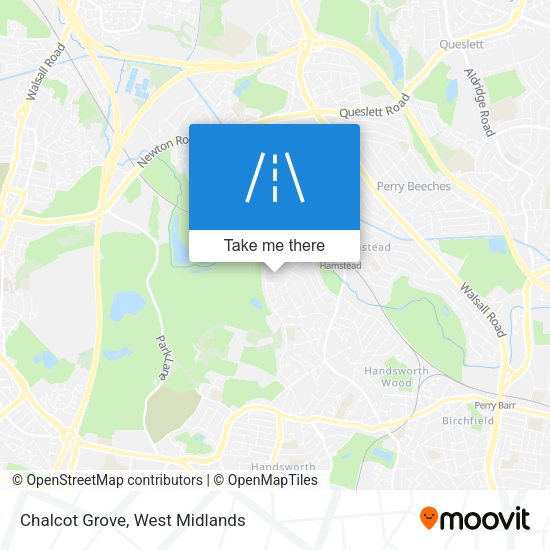 Chalcot Grove map