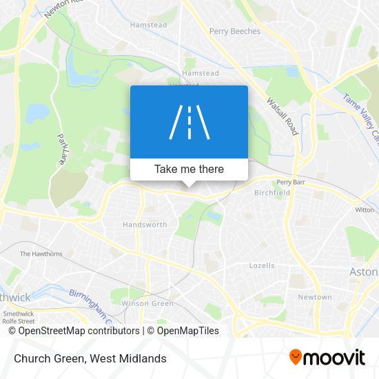 Church Green map