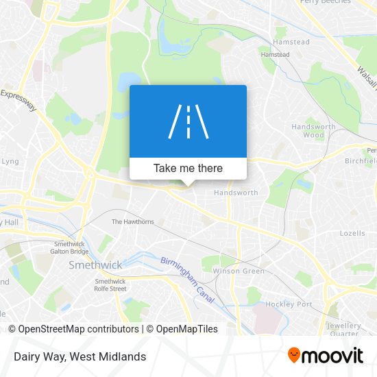 Dairy Way map