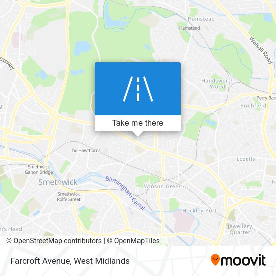 Farcroft Avenue map