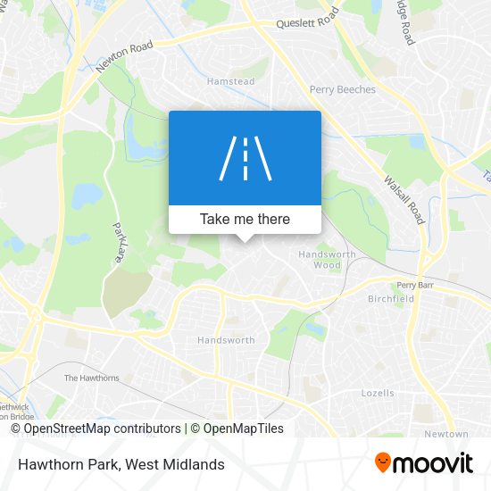 Hawthorn Park map