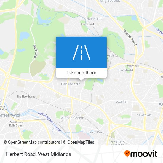 Herbert Road map