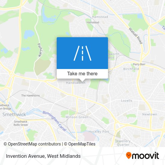 Invention Avenue map