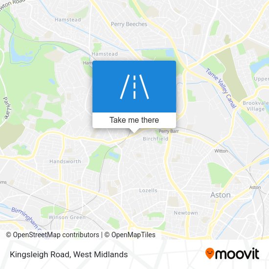 Kingsleigh Road map
