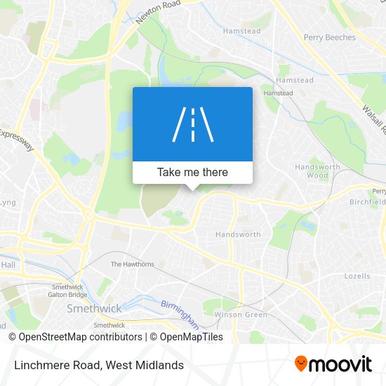 Linchmere Road map