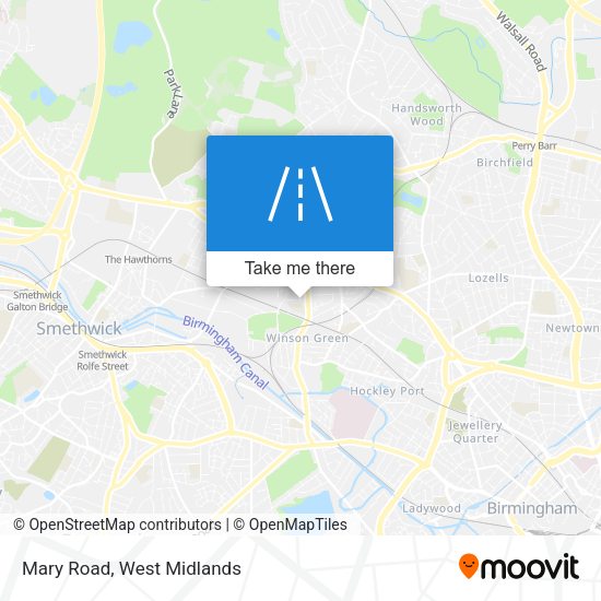 Mary Road map