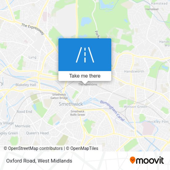 Oxford Road map