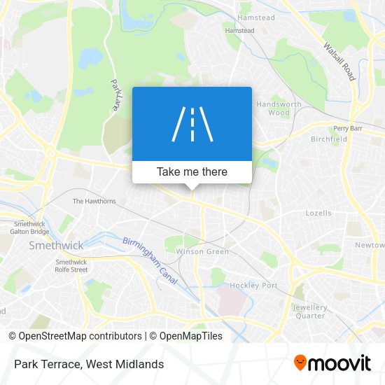 Park Terrace map