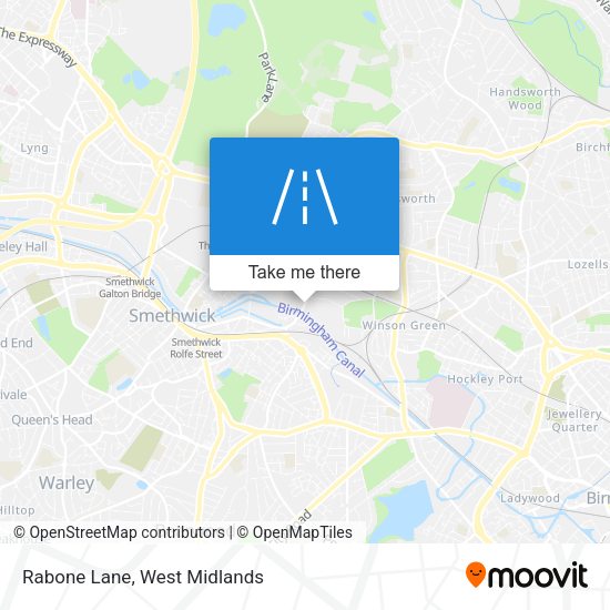 Rabone Lane map