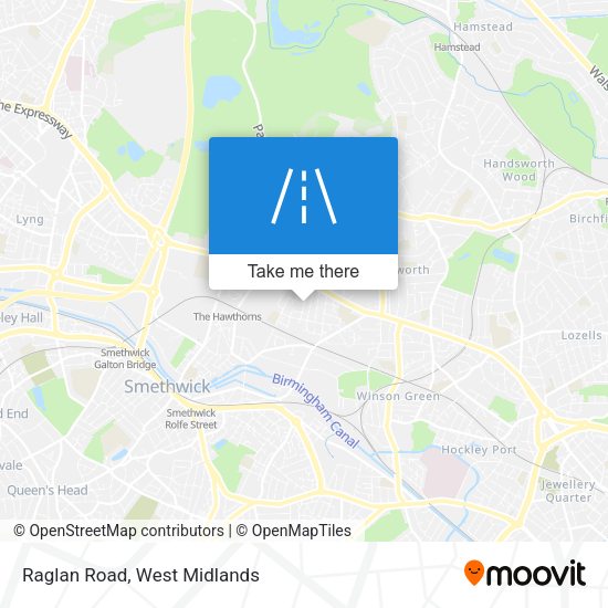 Raglan Road map