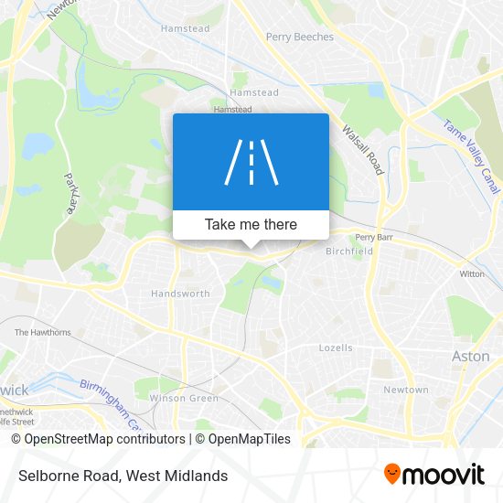 Selborne Road map