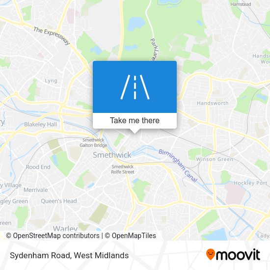 Sydenham Road map