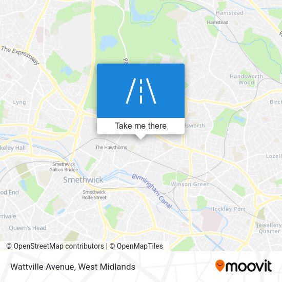 Wattville Avenue map