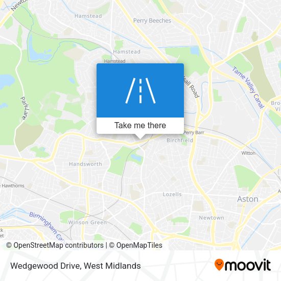 Wedgewood Drive map