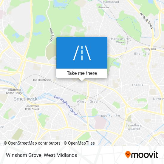 Winsham Grove map