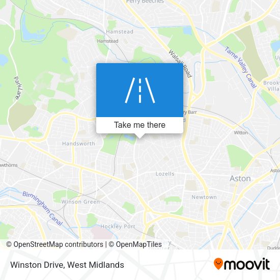 Winston Drive map