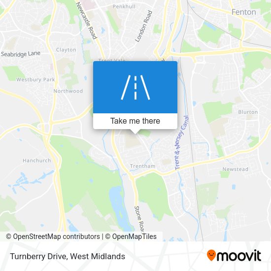 Turnberry Drive map