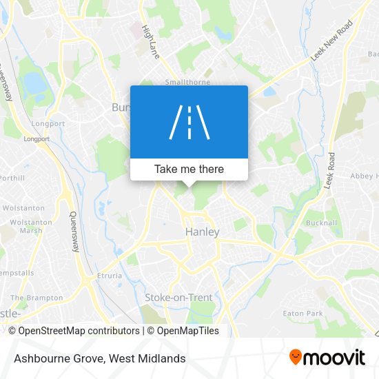 Ashbourne Grove map