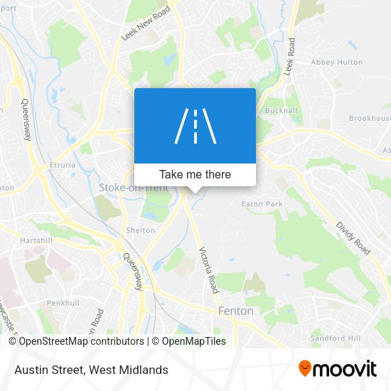 Austin Street map