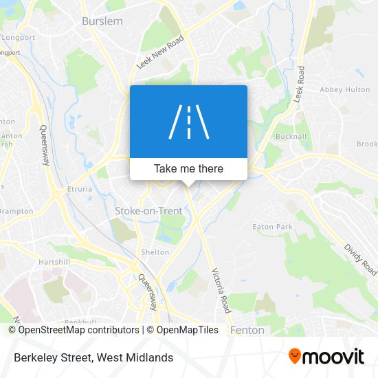 Berkeley Street map