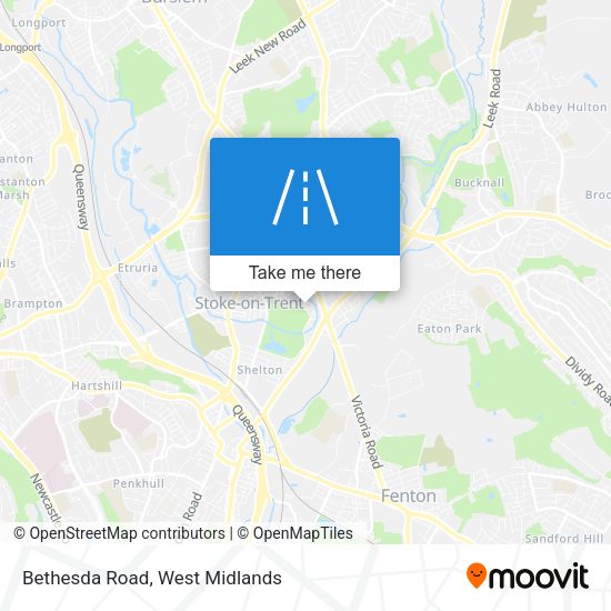 Bethesda Road map