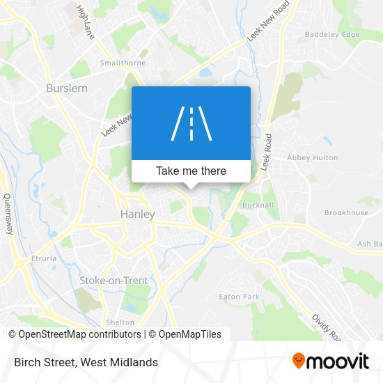 Birch Street map