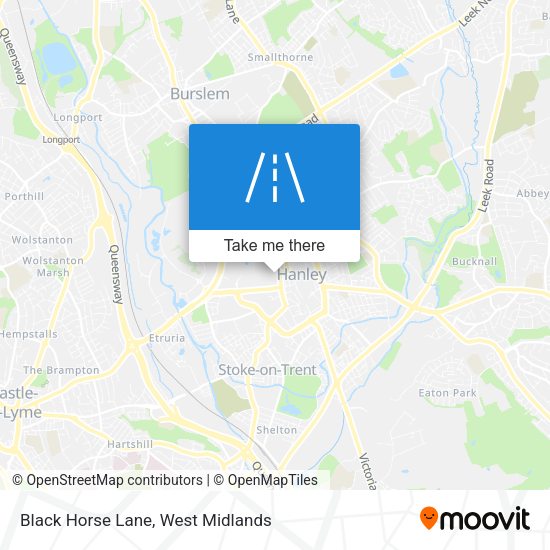 Black Horse Lane map