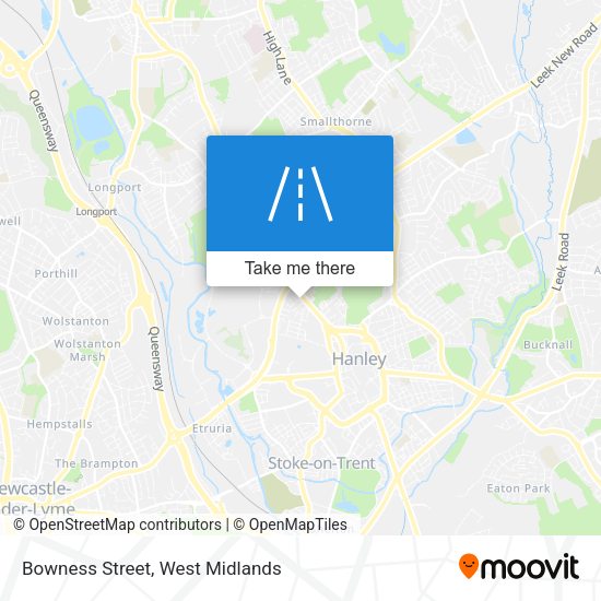 Bowness Street map