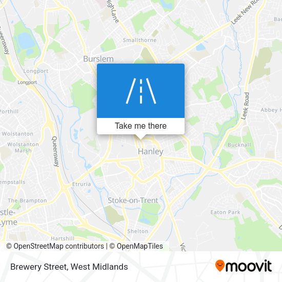 Brewery Street map