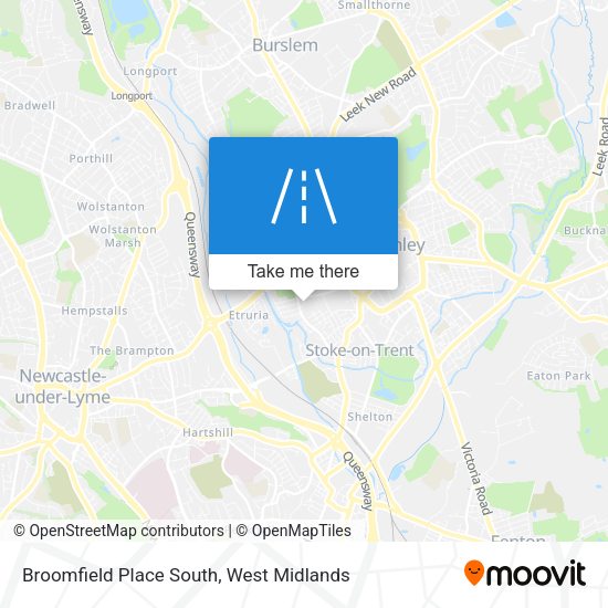 Broomfield Place South map