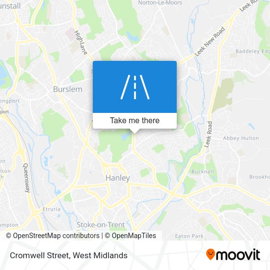 Cromwell Street map