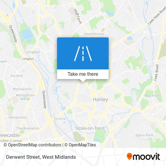 Derwent Street map