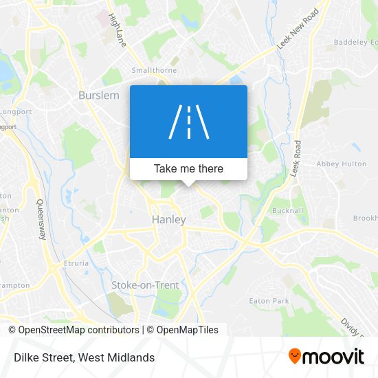Dilke Street map