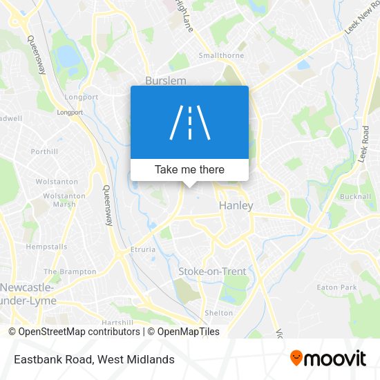 Eastbank Road map