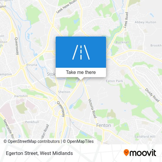 Egerton Street map