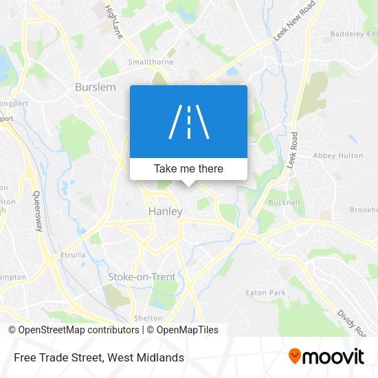 Free Trade Street map
