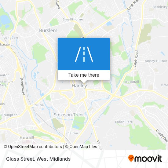 Glass Street map