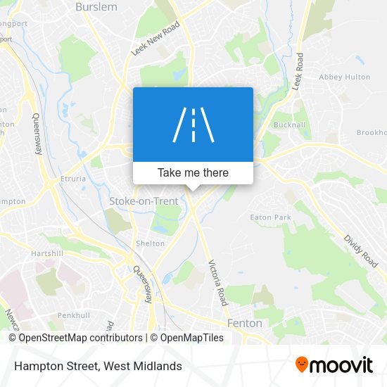 Hampton Street map