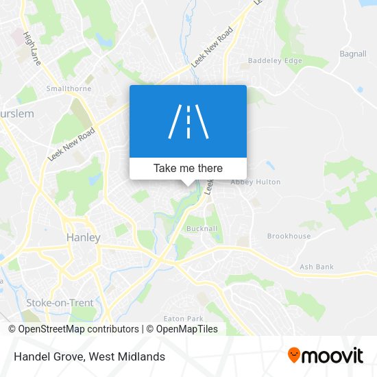 Handel Grove map
