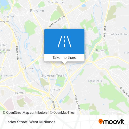 Harley Street map