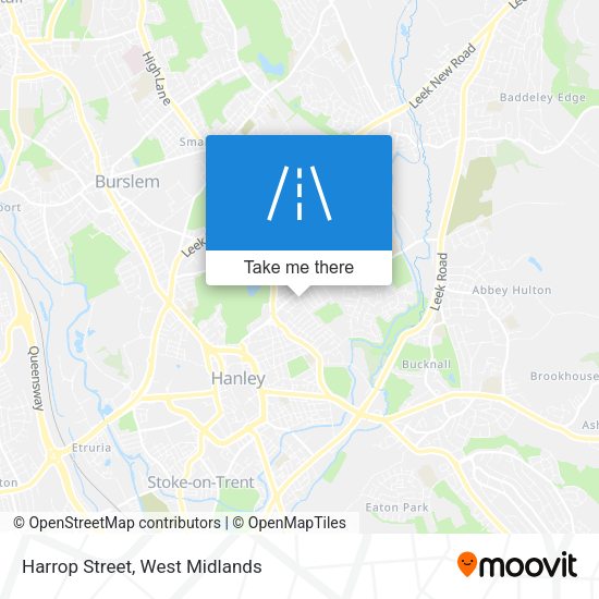Harrop Street map