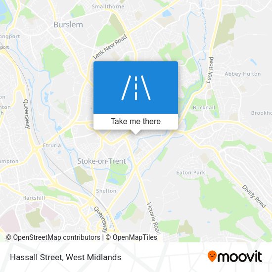 Hassall Street map