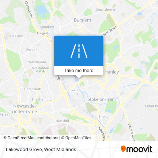 Lakewood Grove map