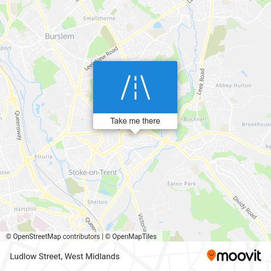 Ludlow Street map