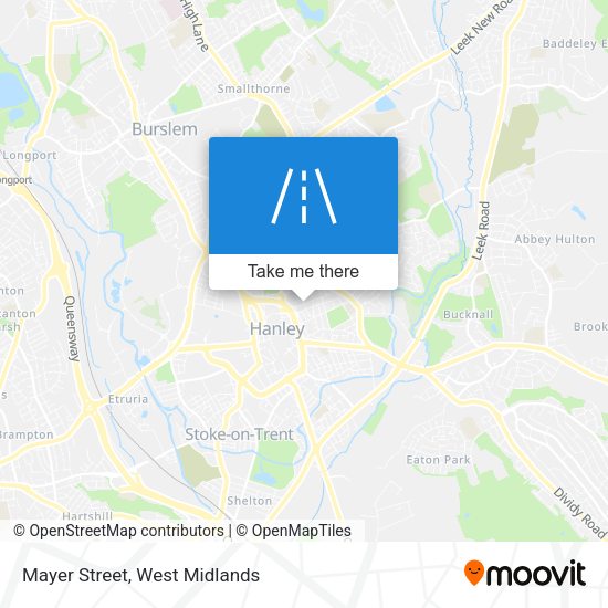 Mayer Street map