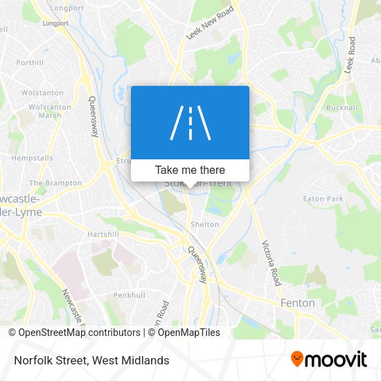 Norfolk Street map