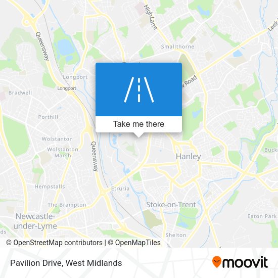 Pavilion Drive map
