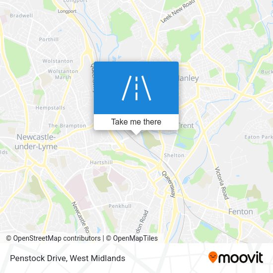 Penstock Drive map
